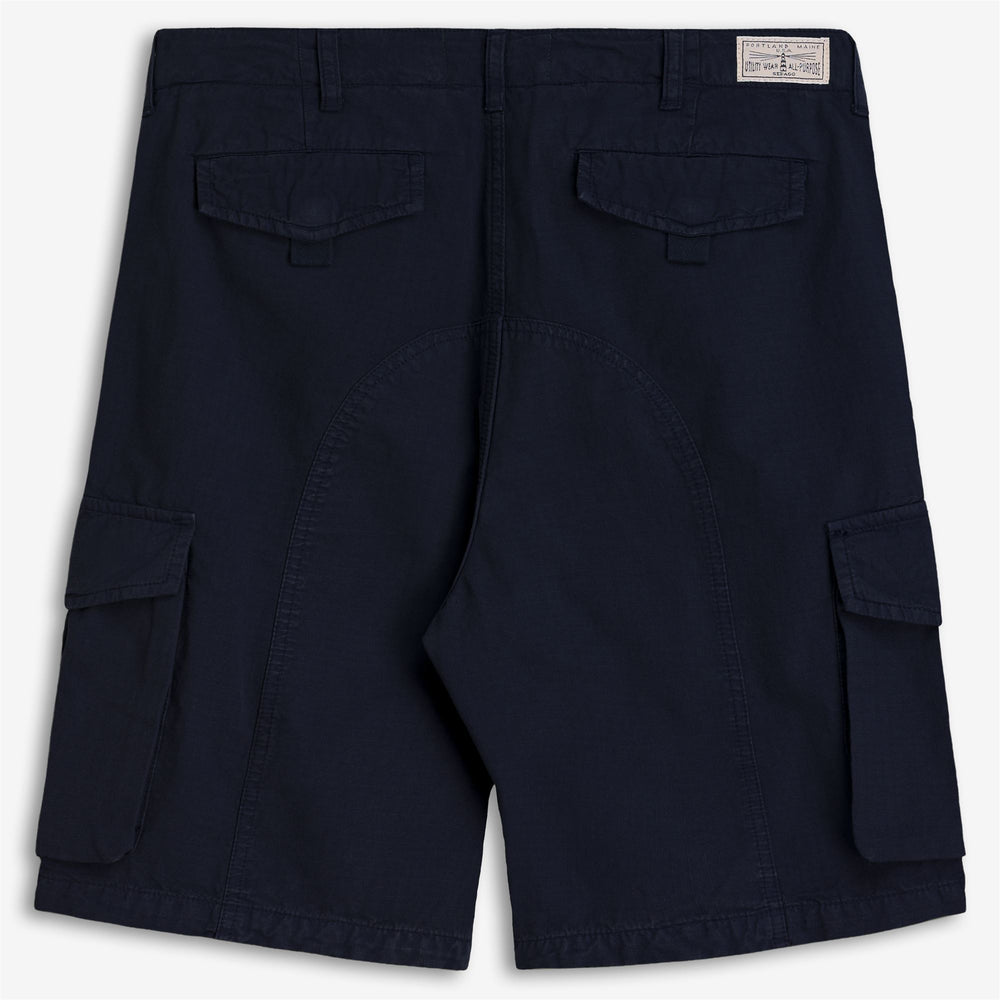 Marine Blue Men's Cargo Yachting Shorts for Summer Activities 02