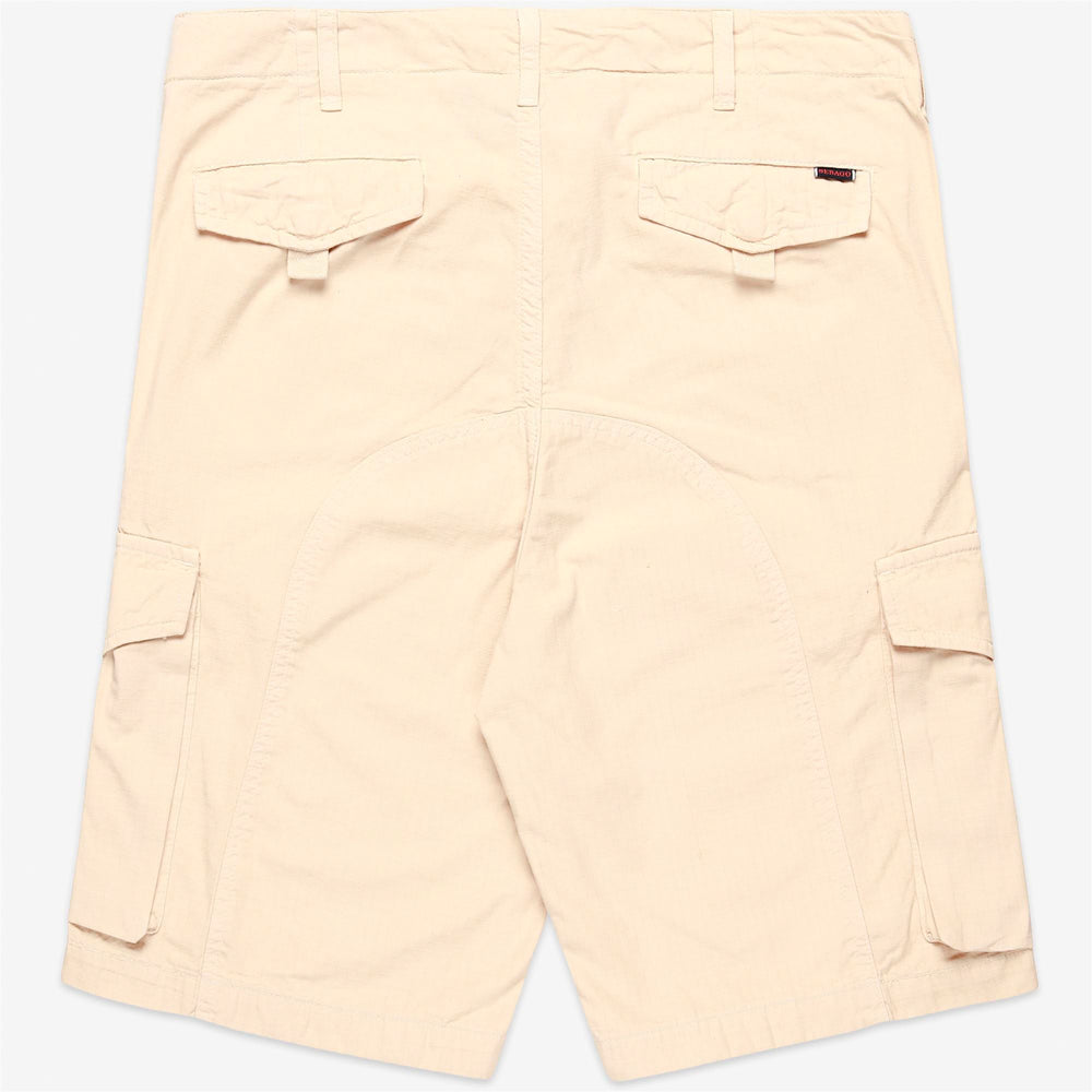 Beige-gelbe Herren Cargo Yachting Shorts für den Sommer 02