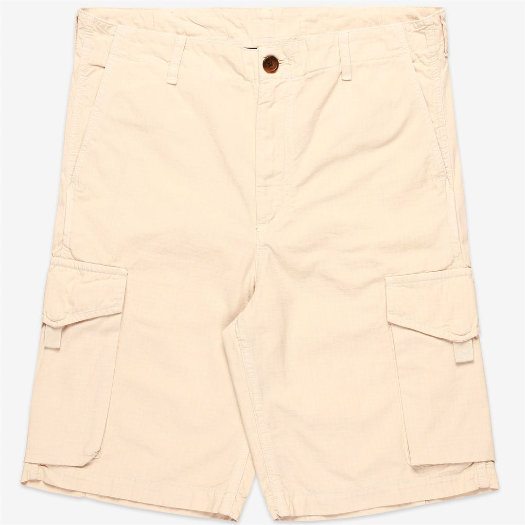 Beige-gelbe Herren Cargo Yachting Shorts für den Sommer 01