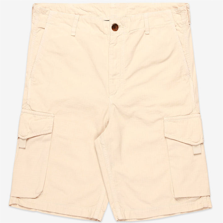 Beige-gelbe Herren Cargo Yachting Shorts für den Sommer 1