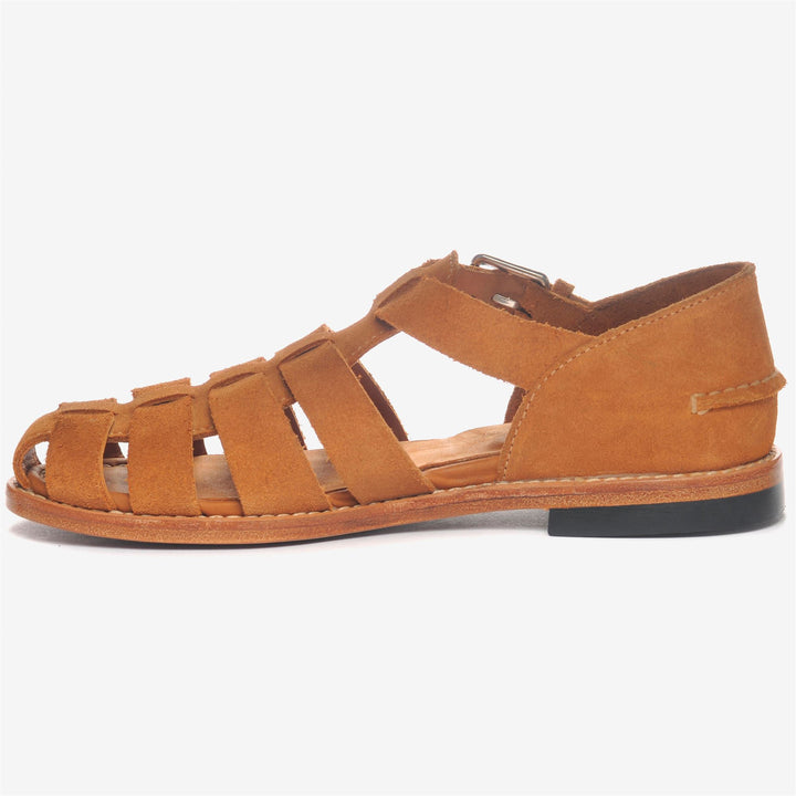 Sandalias de verano para mujer marrones con tiras ajustables 3