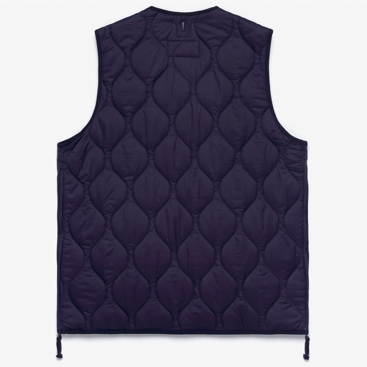 Blue Unisex Quilted Vest