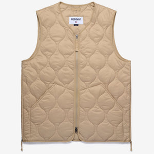 PLYMOUTH - Jackets - Vest - Unisex - Beige Safari