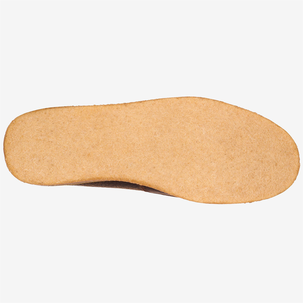 Bottes mocassins basses en cuir marron pour homme 02