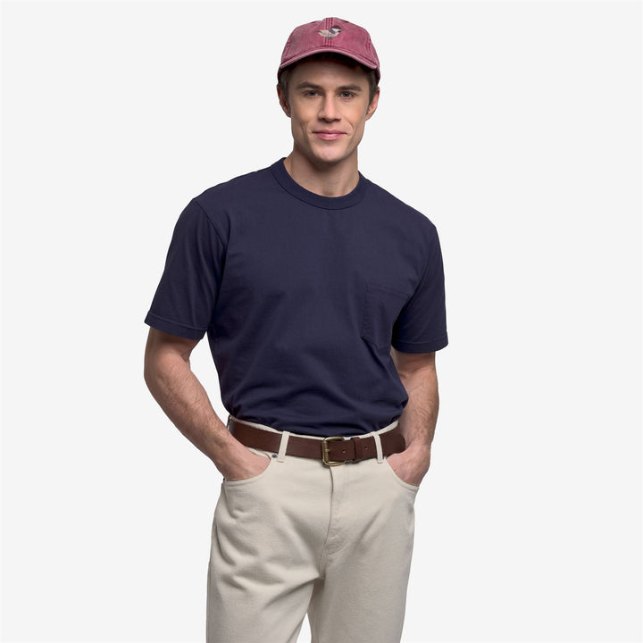 Blue marine Unisex Yachting T-Shirt with Pocket 4