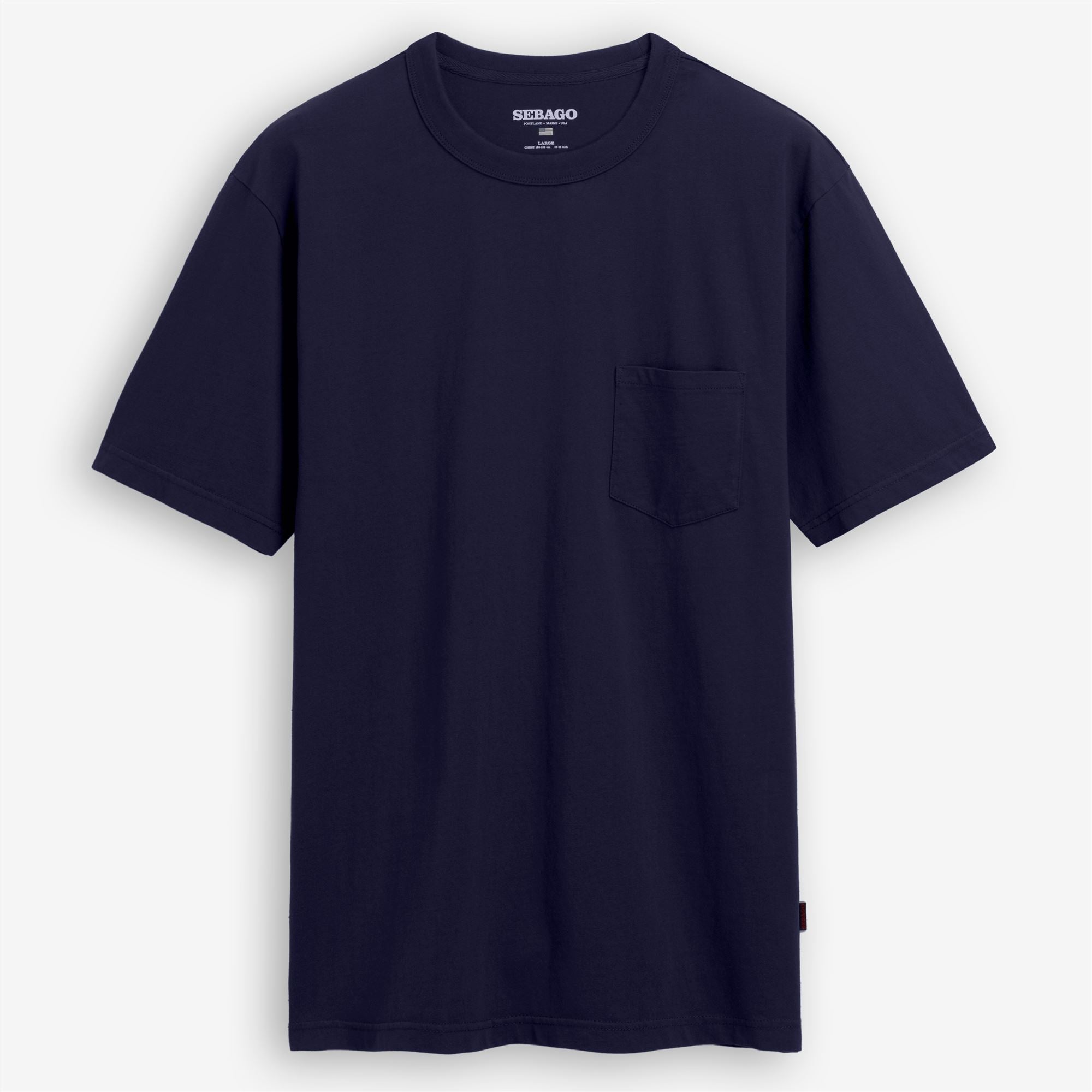Shoreline Sportwear Tシャツ L Blue Unisex Shoreline Graphic T-Shirt with Pocket | Sebago