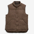 Jackets_Unisex_WEBB HERRINGBONE_Vest_Beige-Brown - Commercial 1