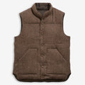 Jackets_Unisex_WEBB HERRINGBONE_Vest_Beige-Brown - Commercial 1
