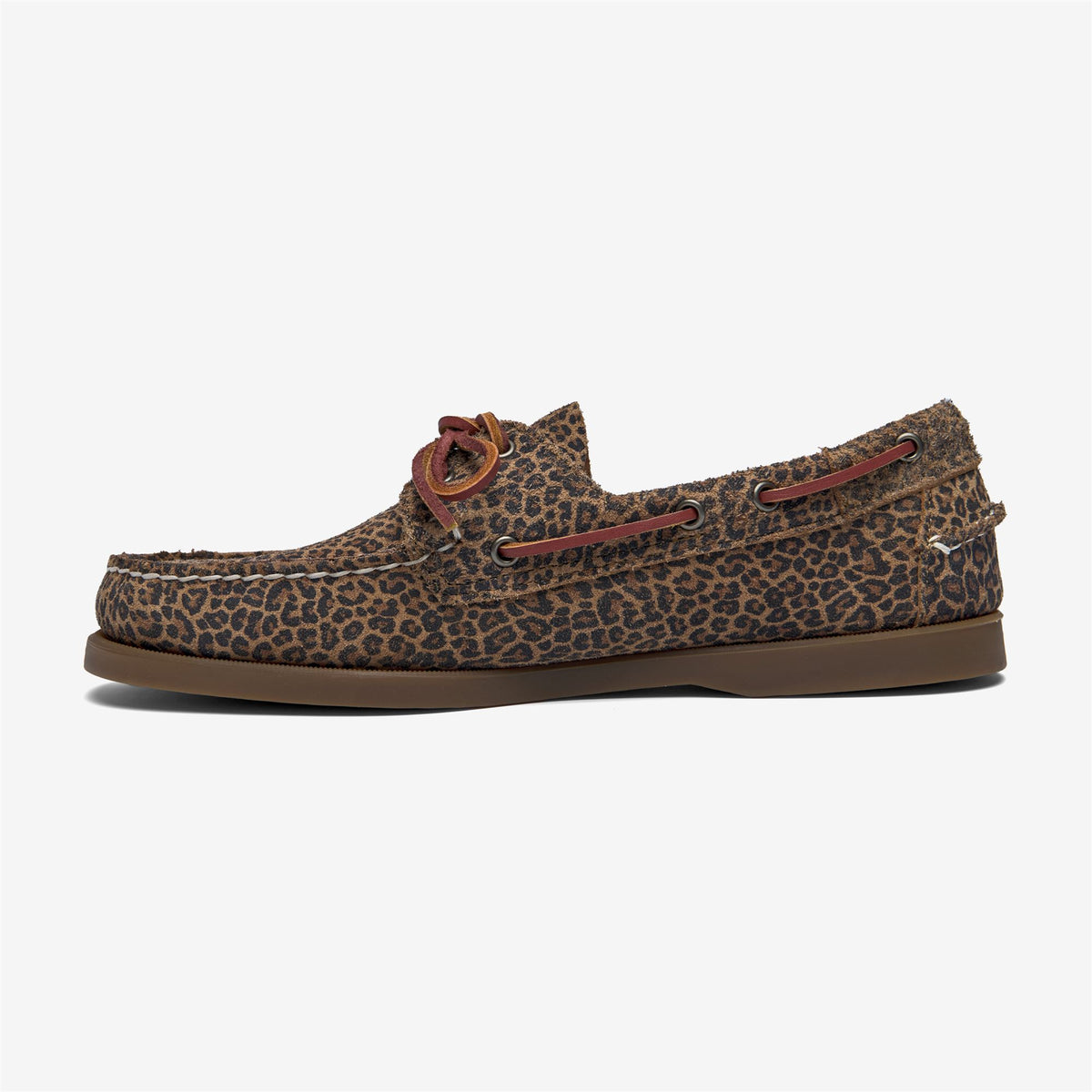 Brown Men's Suede Boat Shoe