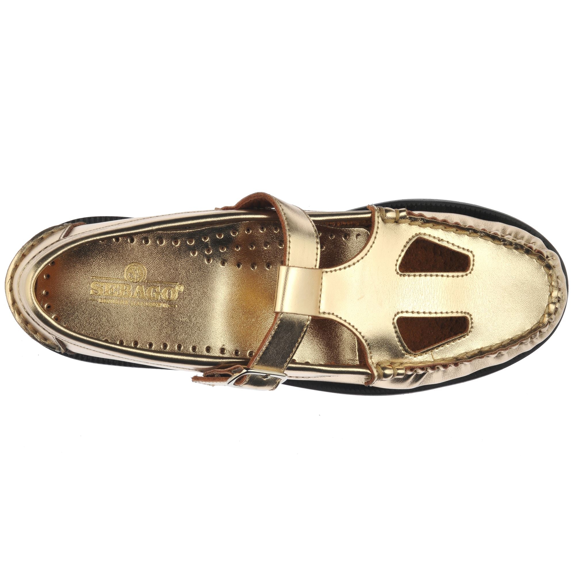 Moc Woman ANGELINA MET Moccasin GOLD