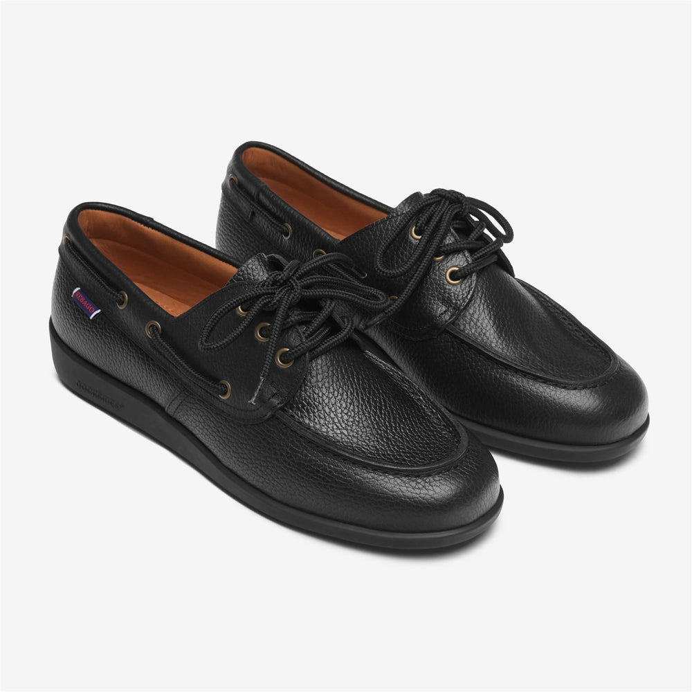 GARY JOBSON - Docksides - Mocassino - Uomo - TOTAL BLACK 02