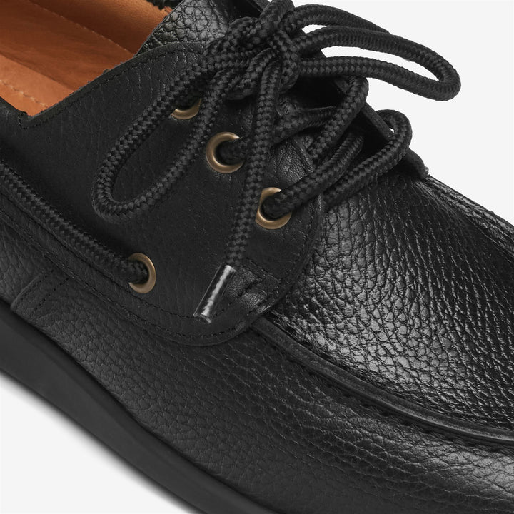GARY JOBSON - Docksides - Moccasin - Man - TOTAL BLACK 6