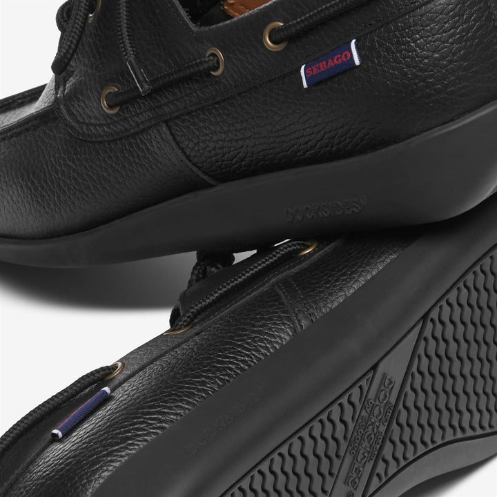 GARY JOBSON - Docksides - Moccasin - Man - TOTAL BLACK 5