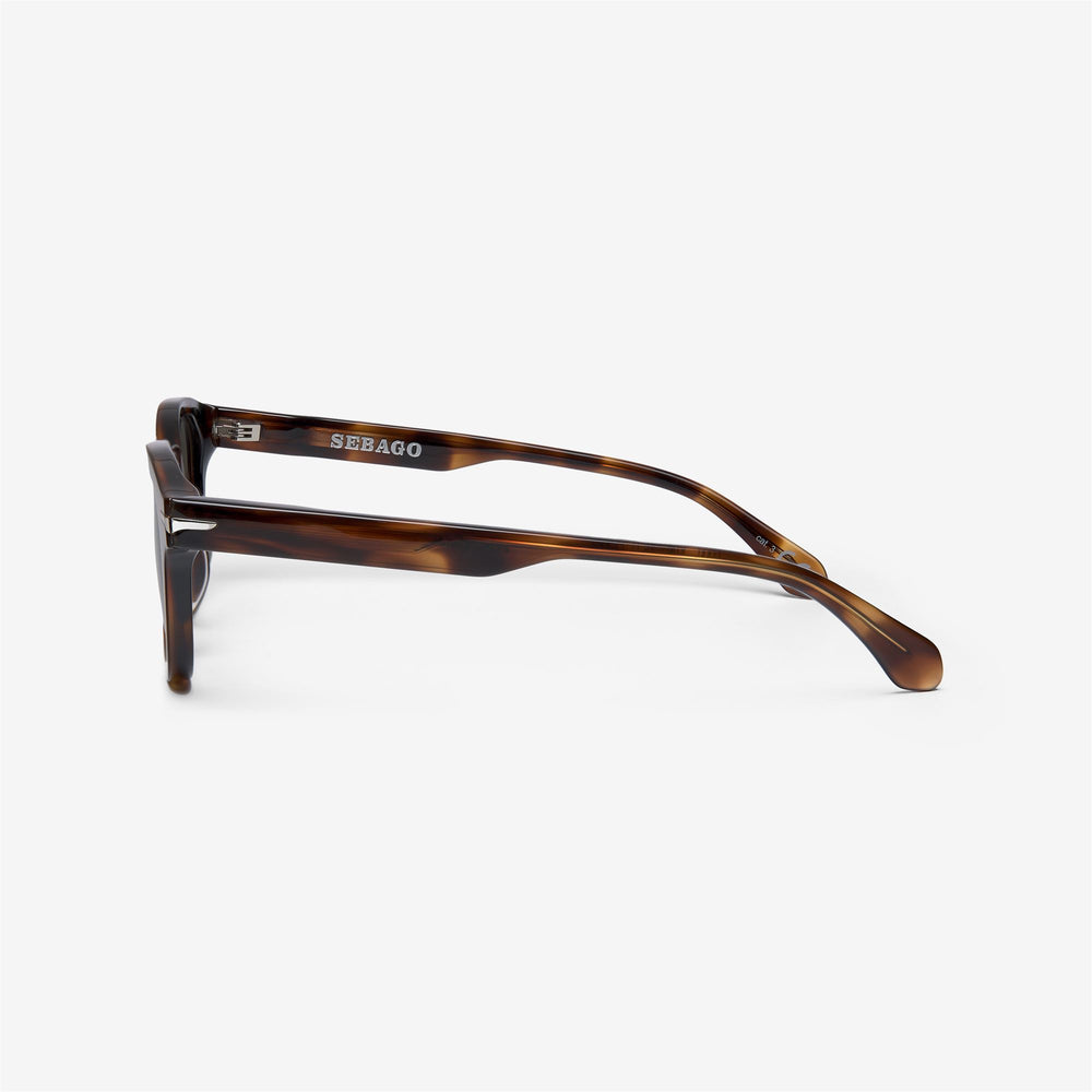 Occhiali da sole funzionali unisex color avana rosso 02