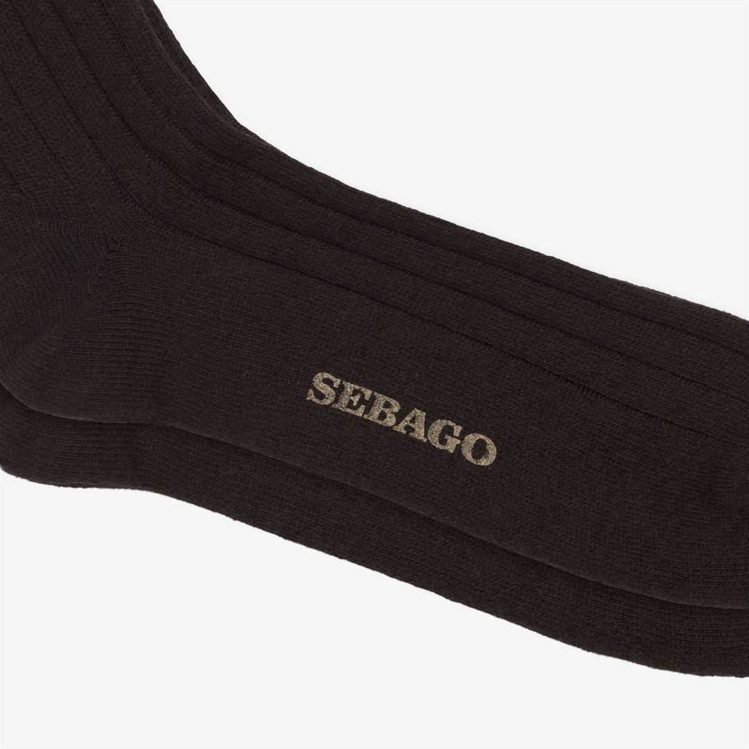 Brown Unisex Knee High Leisure Socks with Wool and Cashmere main