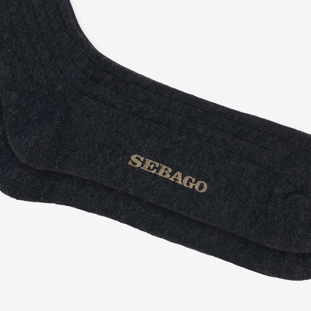 Dark grey Unisex Knee High Leisure Socks main