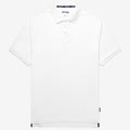 Polo Shirts_UNISEX_CREW POLO_Polo_White - Commercial 1