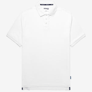 CREW POLO - Polo Shirts - Polo - Unisex - White