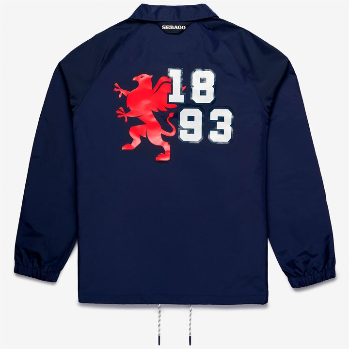 Marine Blue Unisex Nylon Leisure Mid Jacket 2