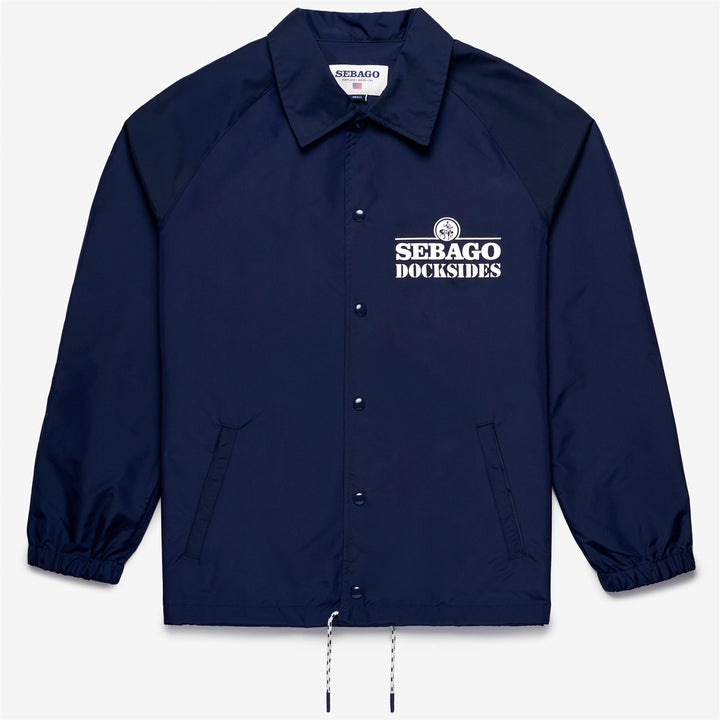 Marine Blue Unisex Nylon Leisure Mid Jacket 1