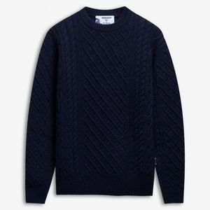 FLEMISH IRISH - Knitwear - Jumper - Unisex - Blue Intense