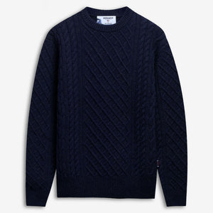 FLEMISH IRISH - Knitwear - Jumper - Unisex - Blue Intense
