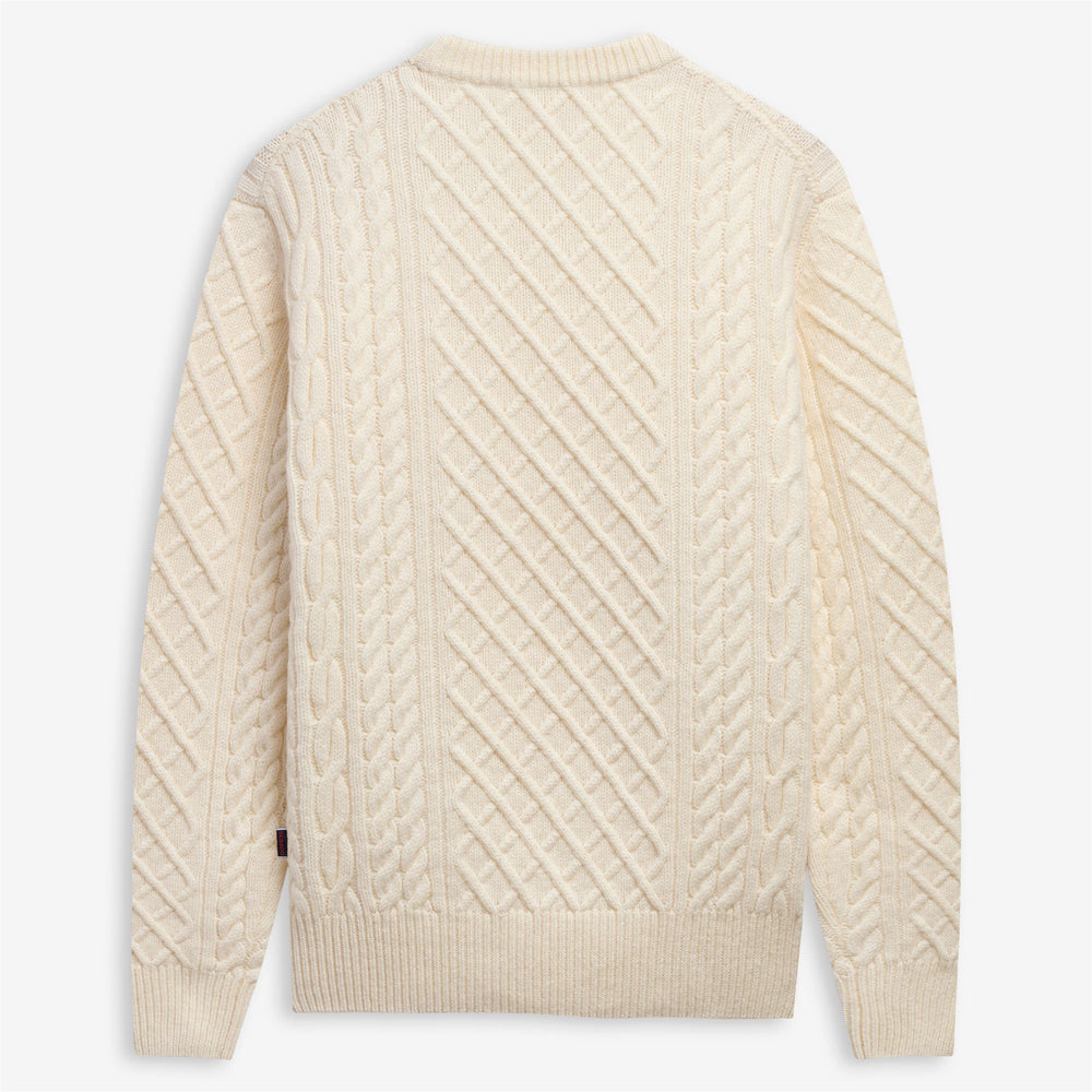 FLEMISH IRISH - Strickwaren - Pullover - Unisex - White Antique 02