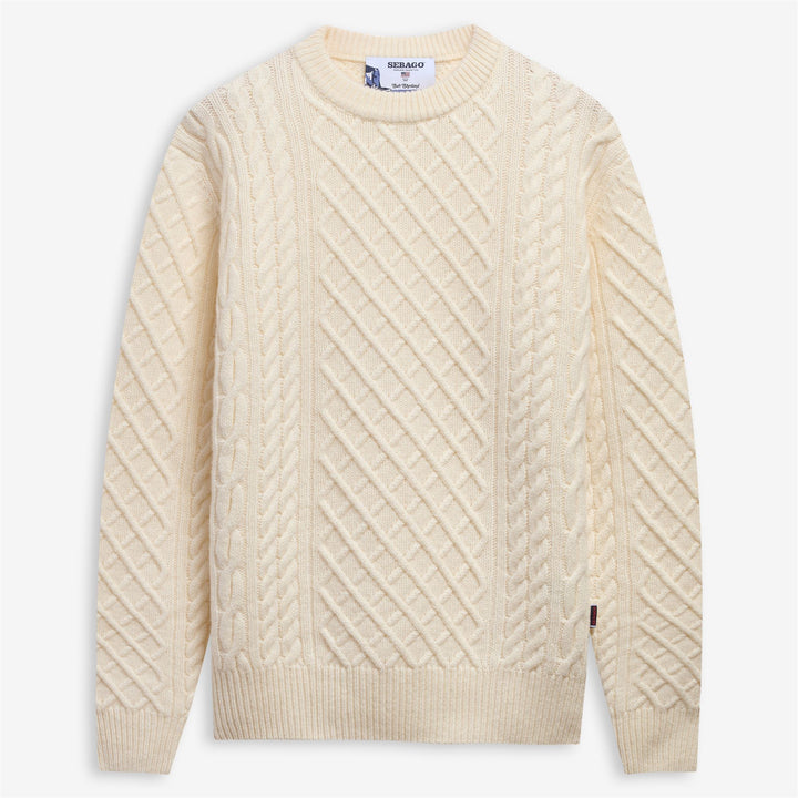 FLEMISH IRISH - Strickwaren - Pullover - Unisex - White Antique 1