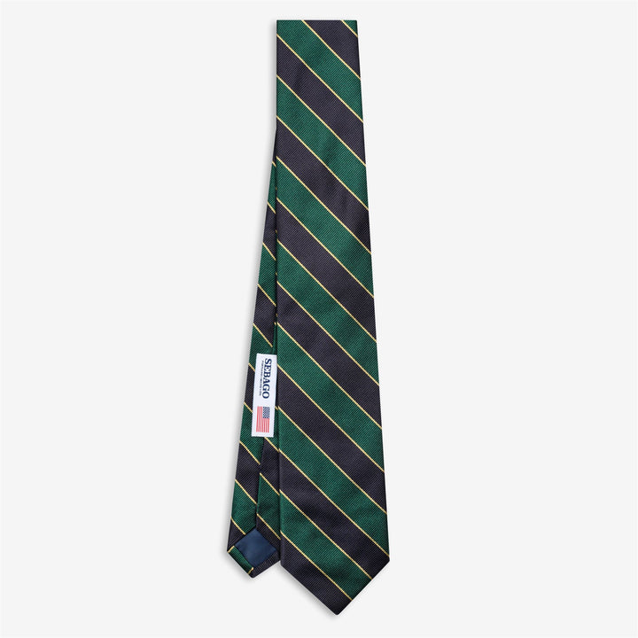 Blue Men's Silk Regimental Tie for Leisure and Formal Occasions 1