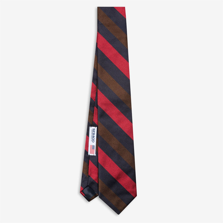 Blue Men's Silk Regimental Tie for Leisure Fashion 1