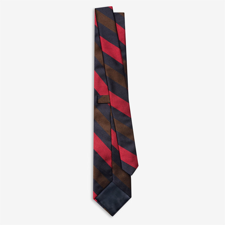 Blue Men's Silk Regimental Tie for Leisure Fashion 2