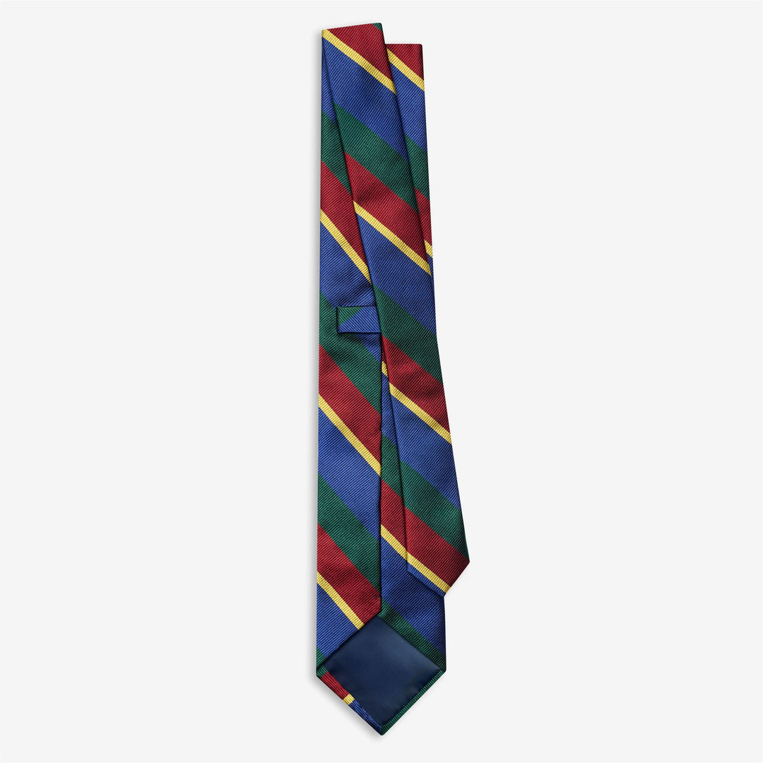 Green Men's Silk Regimental Tie for Leisure Events main