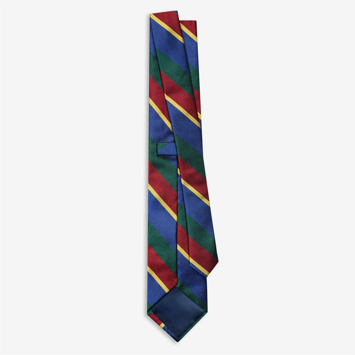Green Men's Silk Regimental Tie for Leisure Events 2