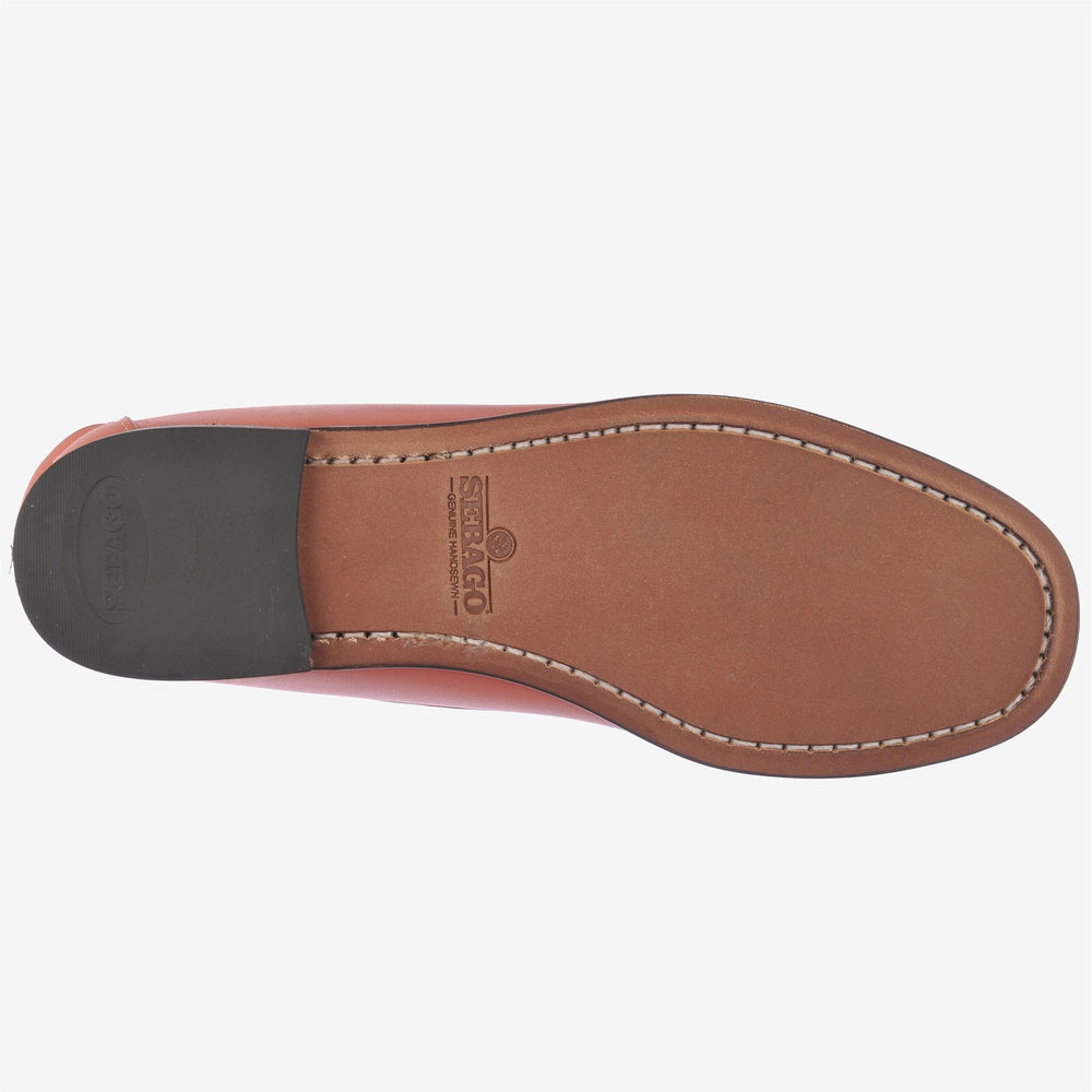 Chiffon Red Women's Leather Moccasin Slip-On Footwear 02