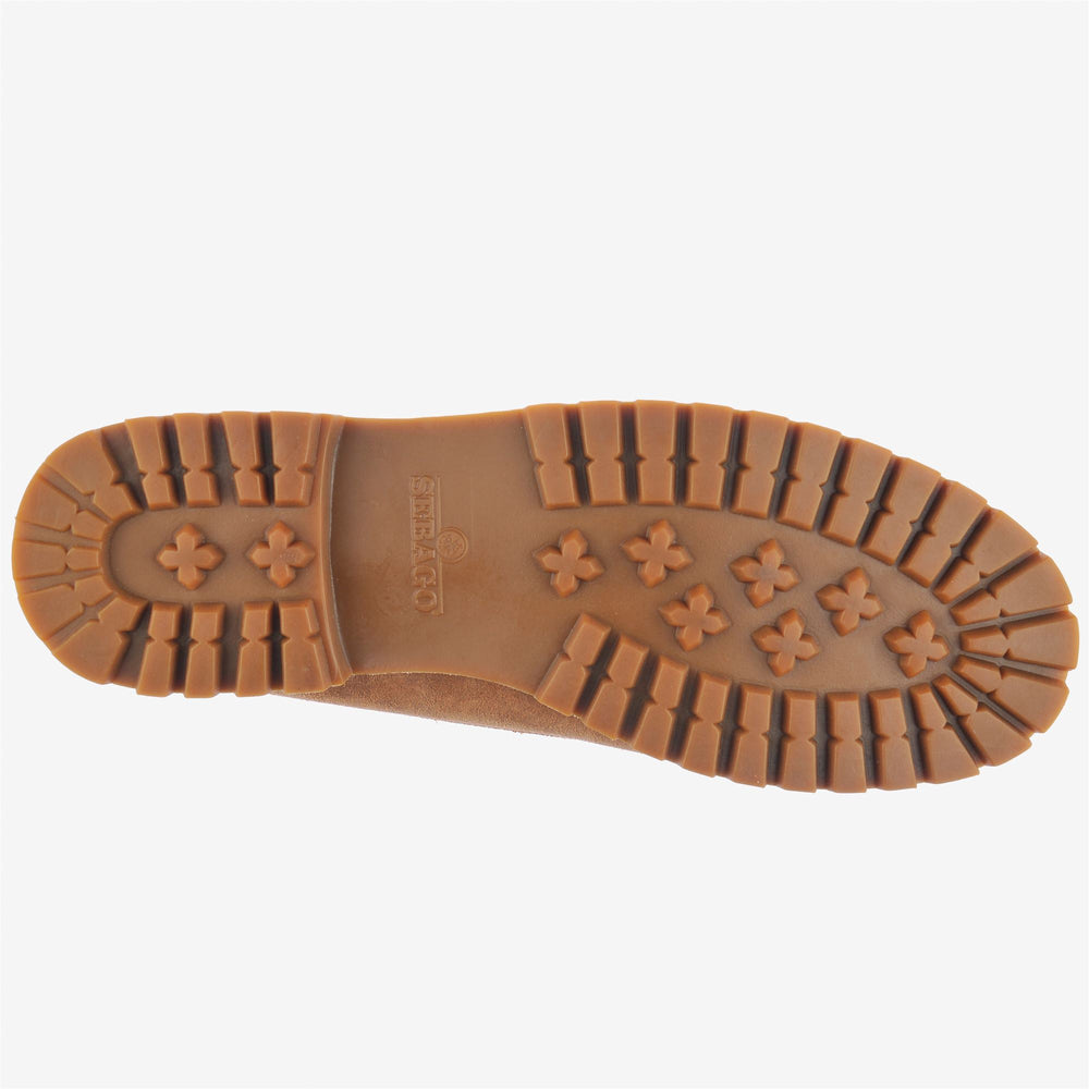 Beige Yellow Men's Leisure Moccasin Ankle Boot with Waterproof Suede 02