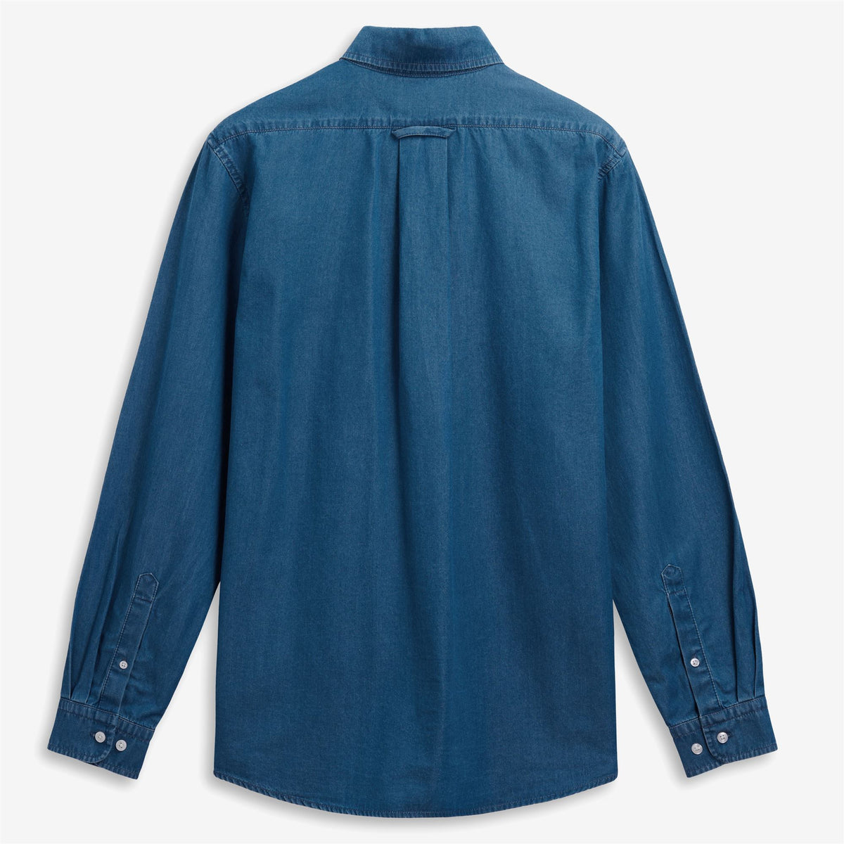 Shirts_UNISEX_BENJAMIN_Button Down_Blue Indigo - Commercial 2