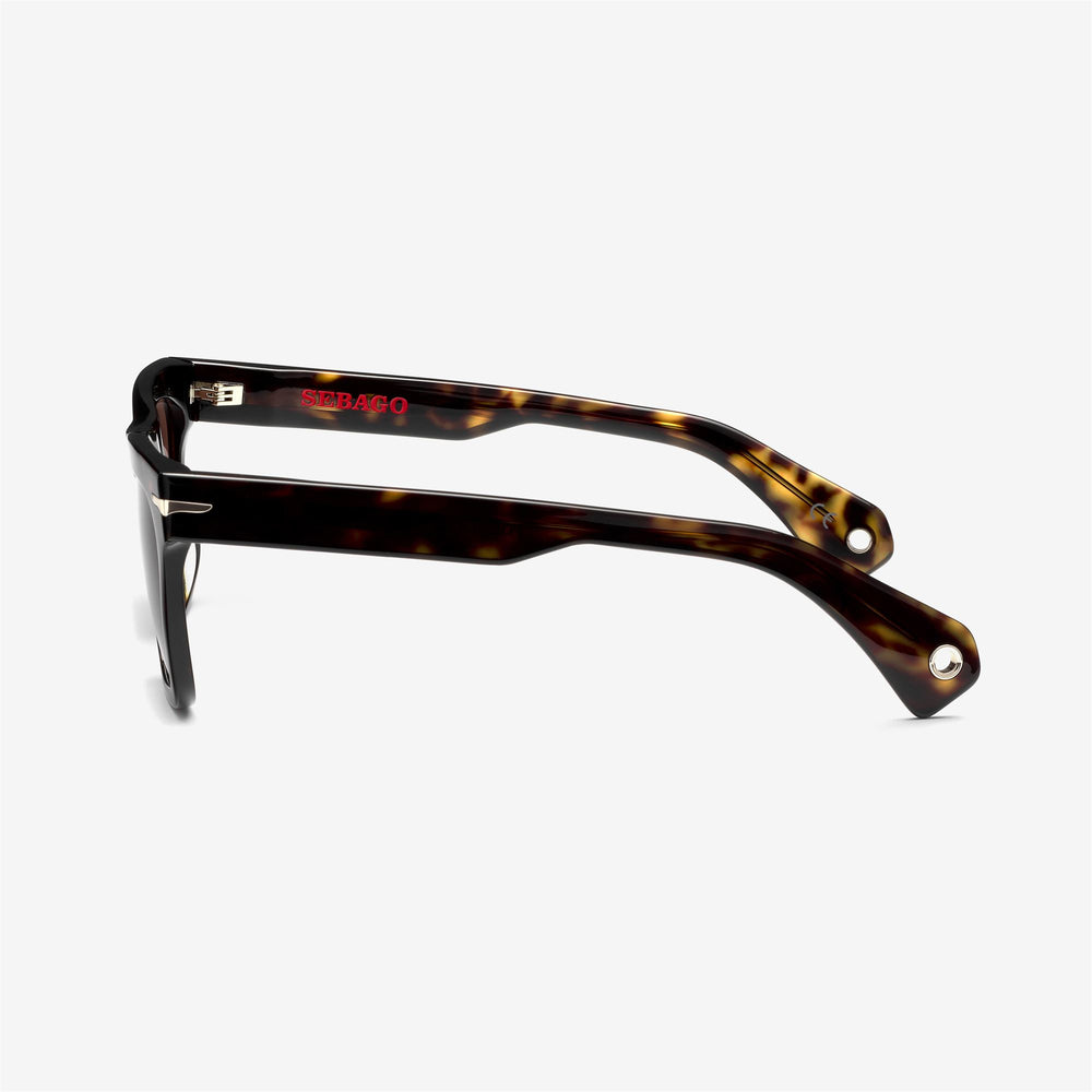 Gafas de sol funcionales unisex grises con diseño cuadrado clásico 02