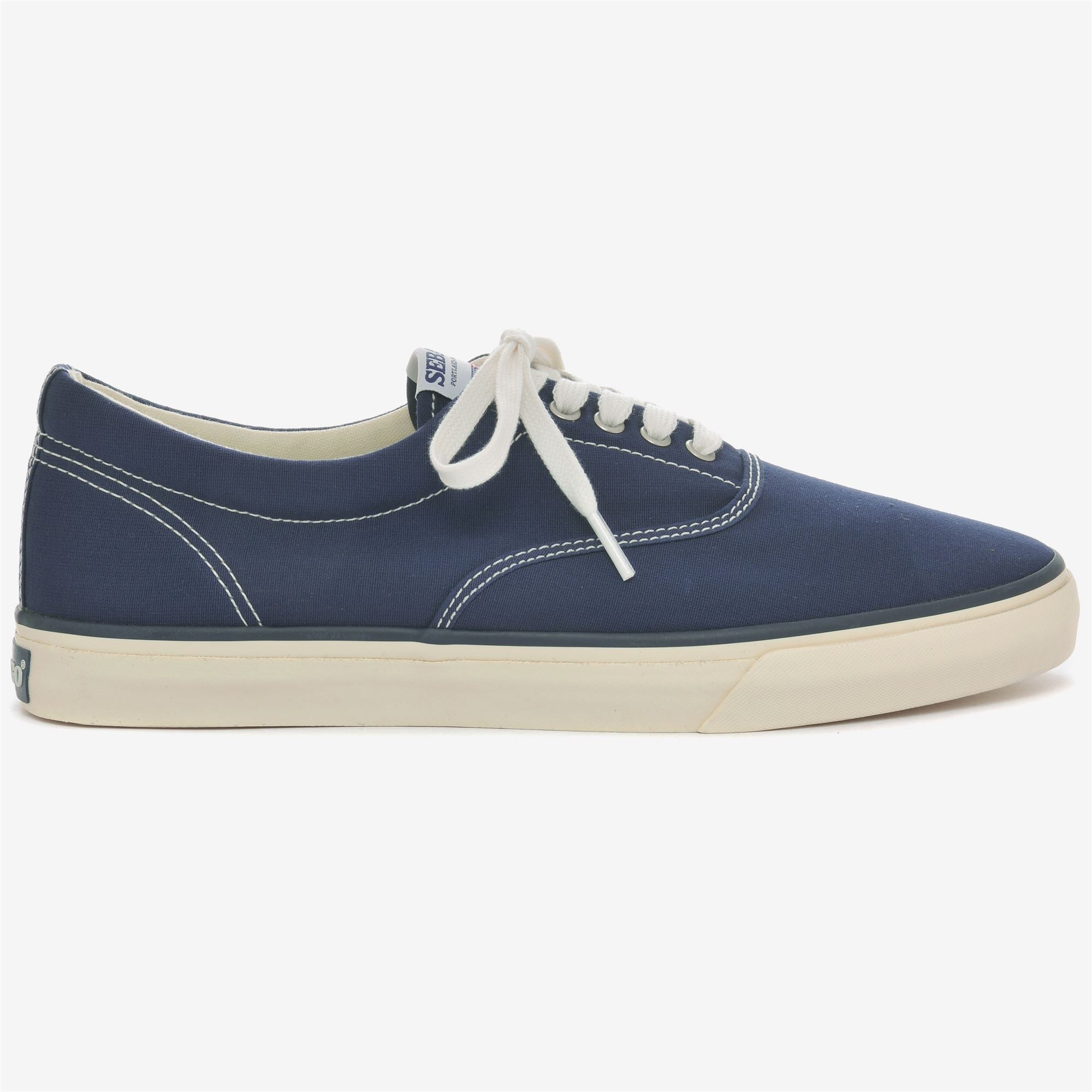 Navy blue Unisex Yachting Sneakers with Antislip Outsole | Sebago