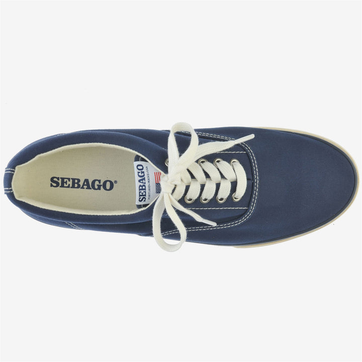 Navy blue Unisex Yachting Sneakers with Antislip Outsole 4