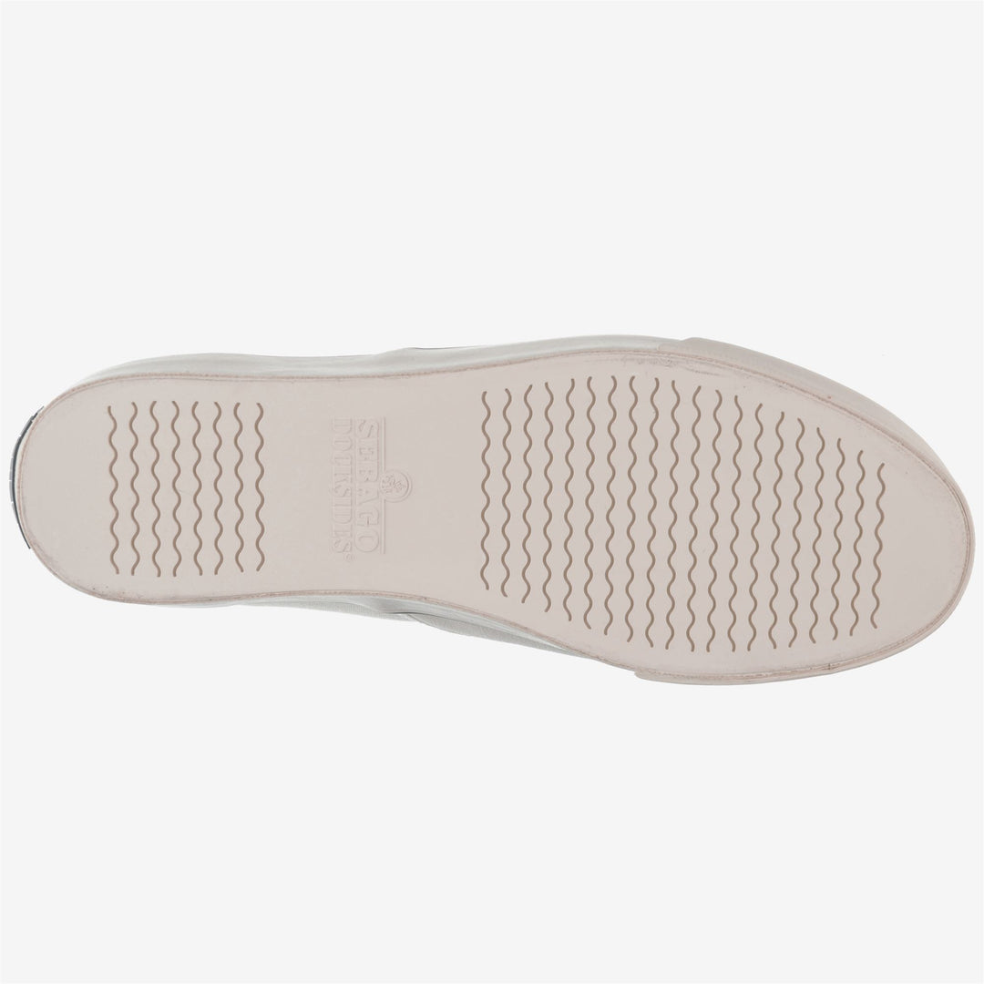 Ecru Yellow Unisex Low Cut Yachting Sneakers main