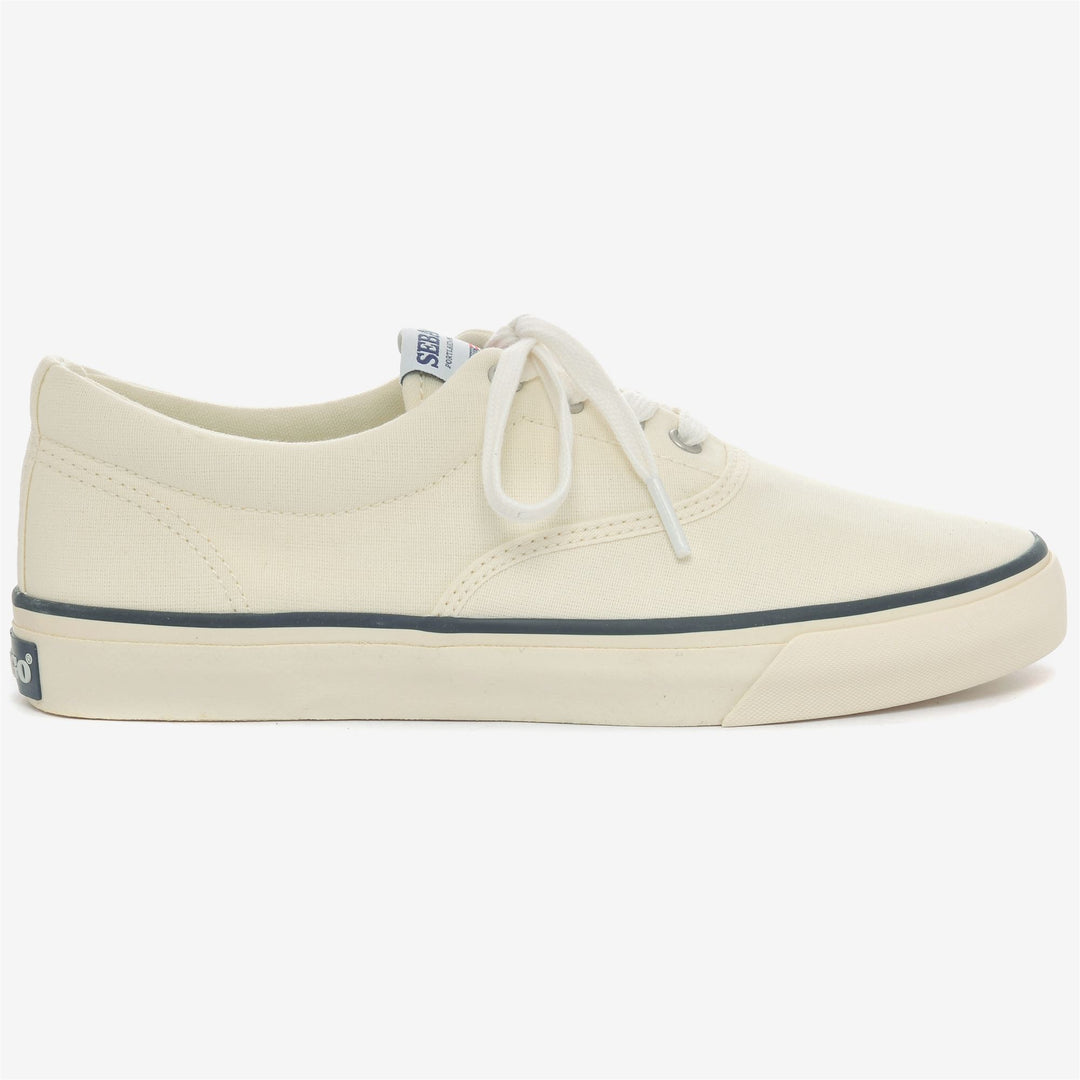 Ecru Yellow Unisex Low Cut Yachting Sneakers 01