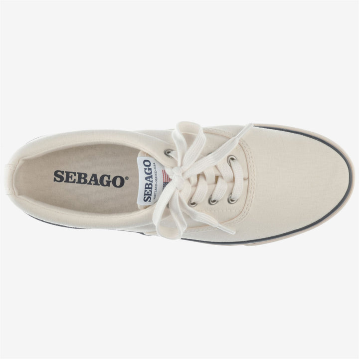 Ecru Yellow Unisex Low Cut Yachting Sneakers 4
