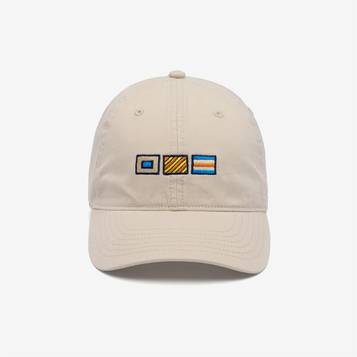 Beige Unisex Cotton Baseball Cap