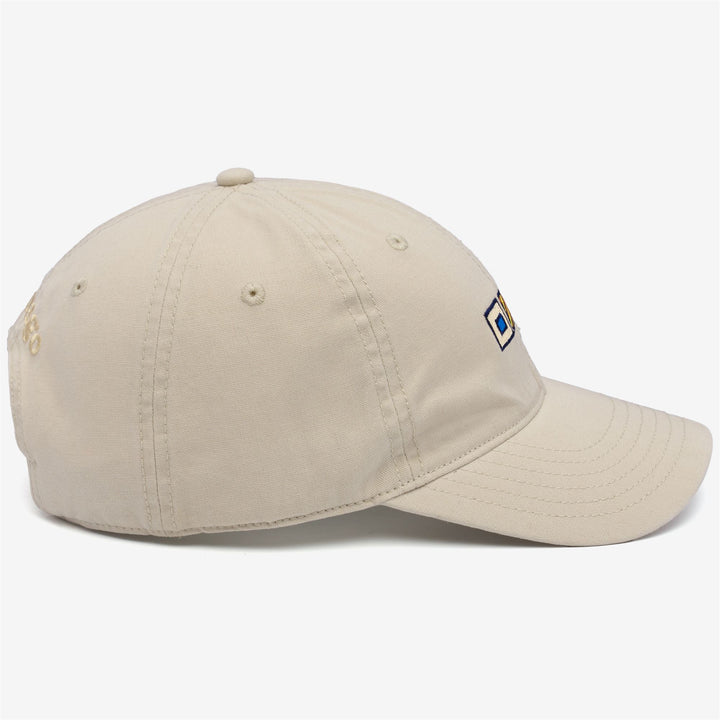 Cappellino da baseball unisex beige Connor Canvas con cinturino regolabile 4