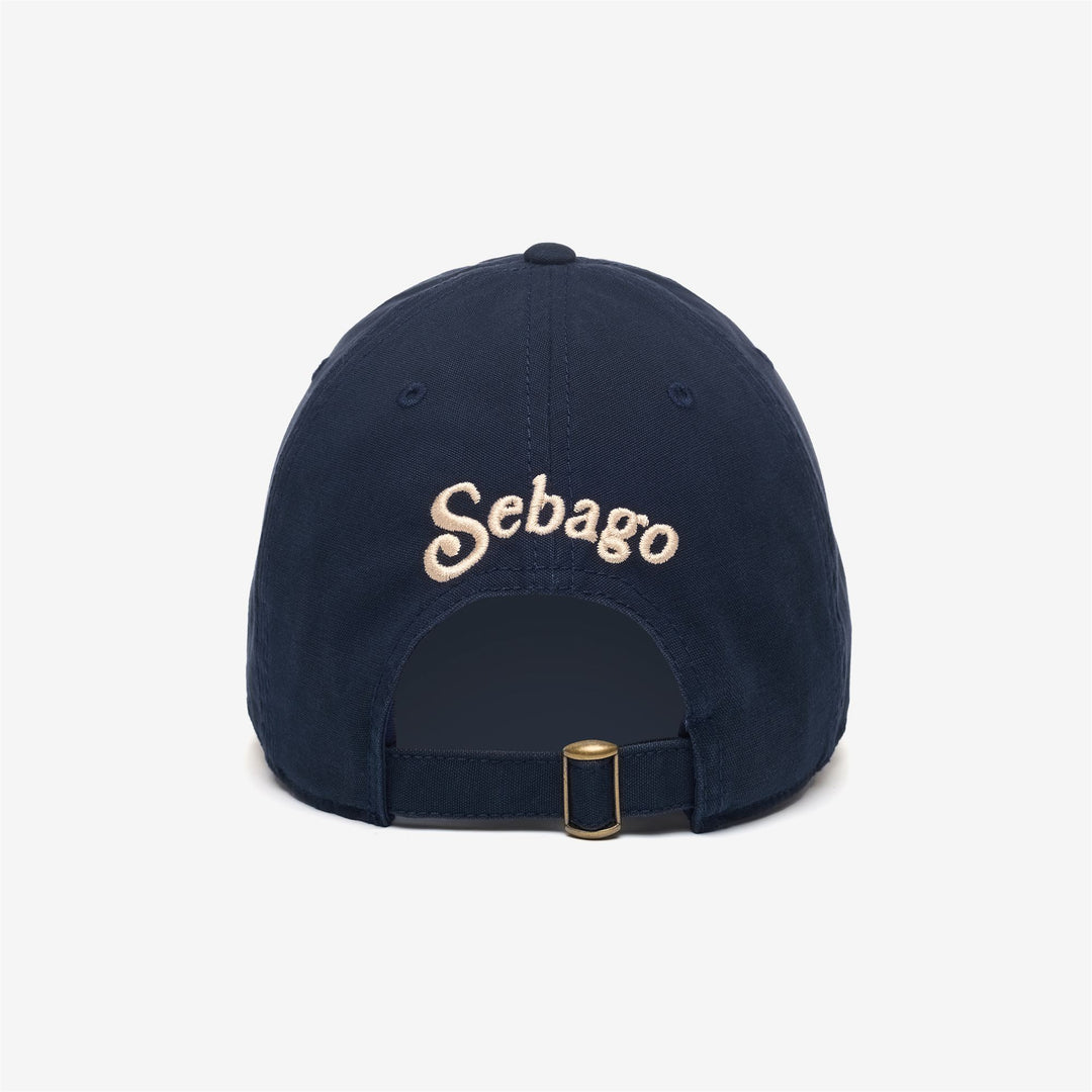 Navy Blue Unisex Cotton Leisure Baseball Cap main