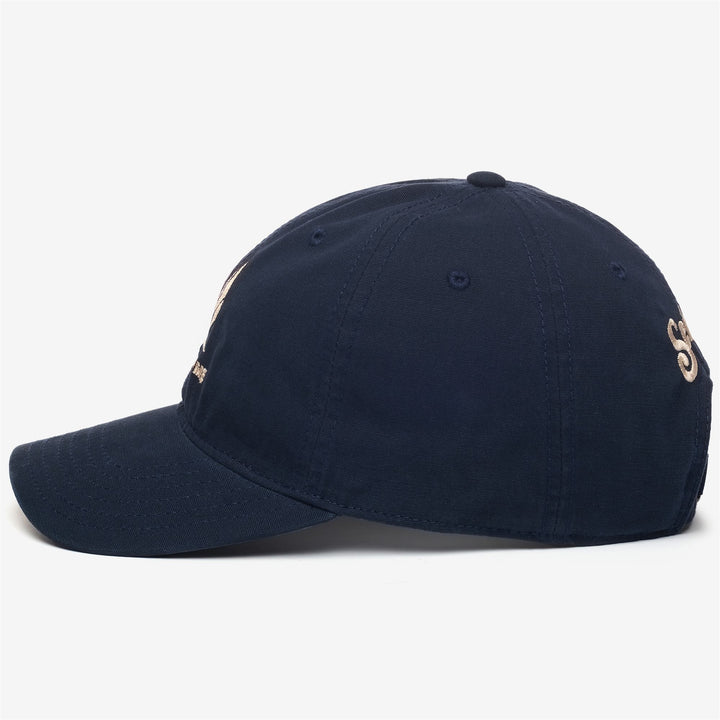 Navy Blue Unisex Cotton Leisure Baseball Cap 2