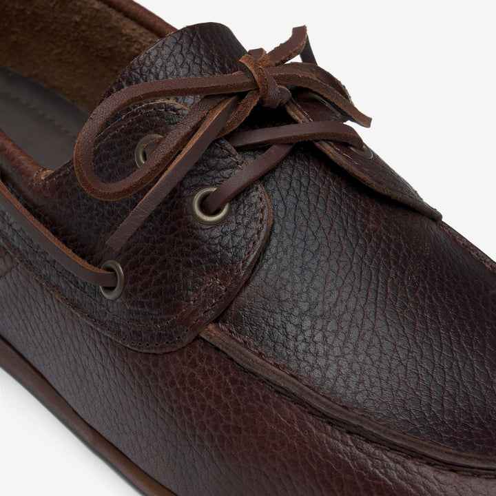 Brown Men's Yachting Moccasin Boat Shoes 5