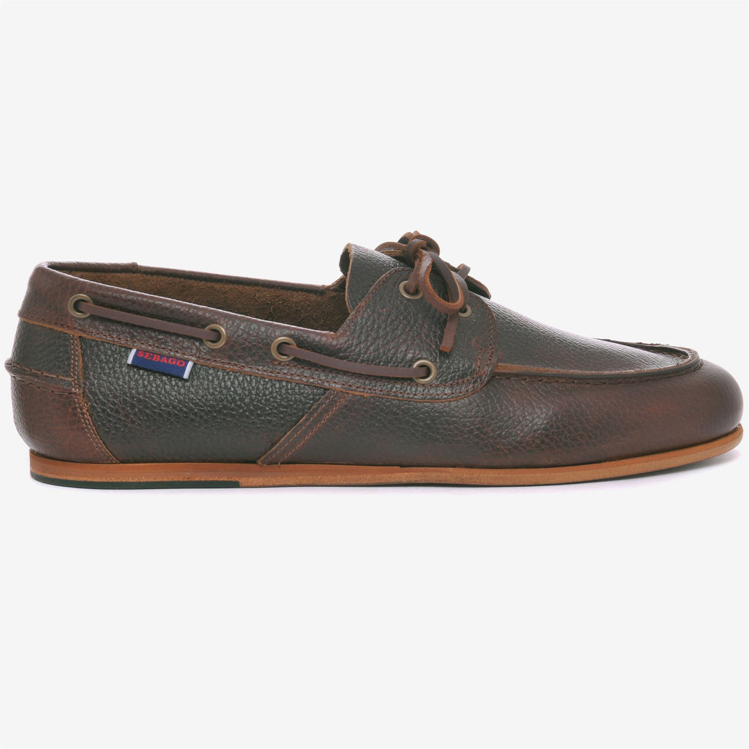 OWEN TUMBLED - Docksides - Mocassino - Uomo - Brown 01