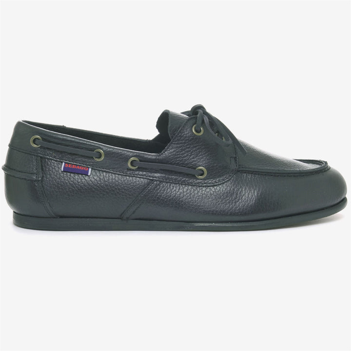 OWEN TUMBLED - Docksides - Mocassin - Man - BLACK 1