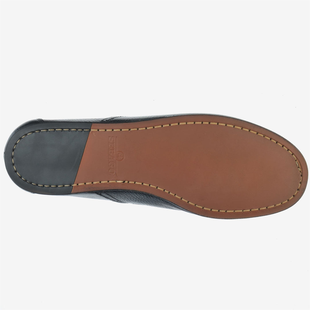 OWEN TUMBLED - Docksides - Mocassin - Man - BLACK main